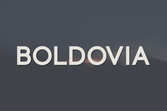 Boldovia: The Modern Sans Serif Font for Stronger Brand Identity