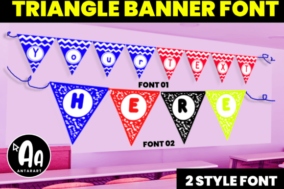 Boost Your Campaign with Abcd Ref Triangle Banner4 Font