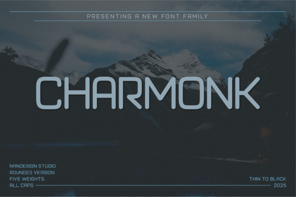 Charmonk Rounded for Handmade Creations
