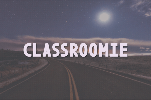Classroomie: A Bold Sans Serif Typeface for Impactful Branding