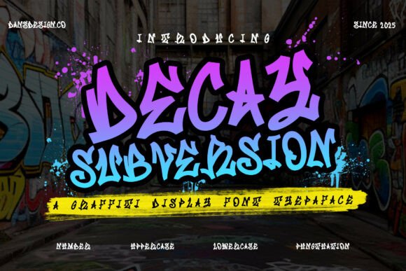 Decay Subversion: A Font That Gave My Bakery a Bold New Look