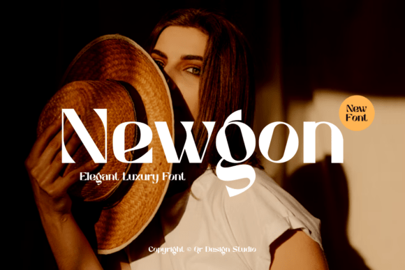 Discovering Newgon: A Modern Serif Font for Luxury Branding