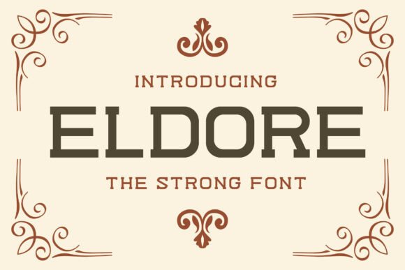 Eldore: A Modern Rounded Sans Serif for Branding Projects