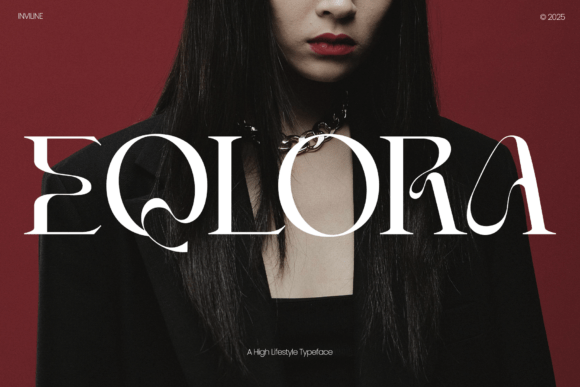 Eqlora: A Luxurious Serif Font for Digital Branding