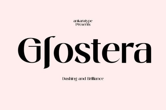 Glostera: A Serif Font That Elevates Digital Branding