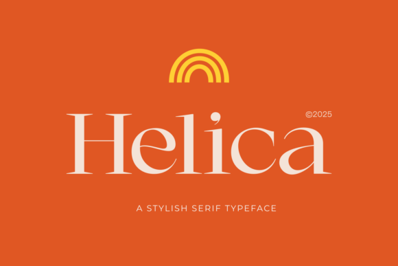 Helica – A Modern Serif Font for Clean, Classy Branding