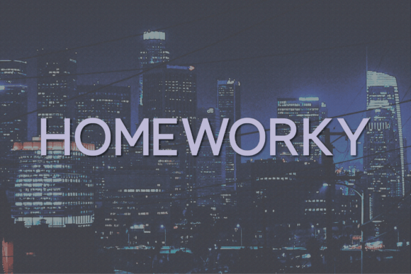 Homeworky: The Bold Sans Serif Font for Handmade Branding