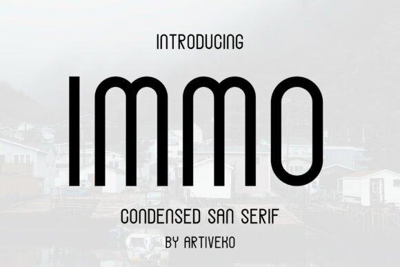 Immo: A Modern Sans Serif Font for Digital Creativity