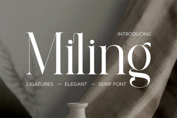 Miling Serif Font Review for Modern Branding