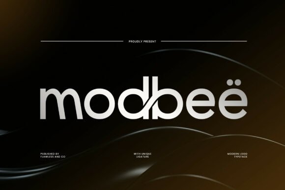 Modbee: A Modern Sans Serif Font for Digital Branding