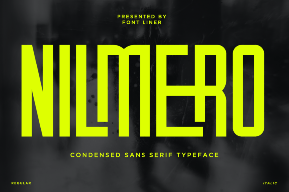 Nilmero: A Modern Sans Serif Font for Bold Campaigns