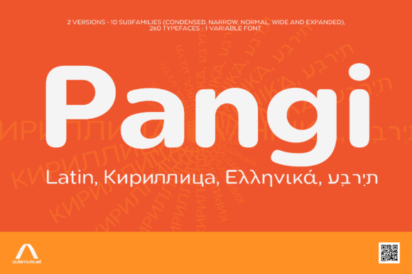 Pangi Rounded Regular: A Modern Font for Digital Marketing