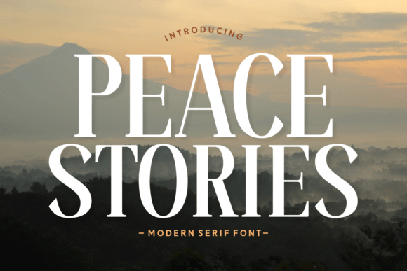 Peace Stories Serif Font Review for Real Projects