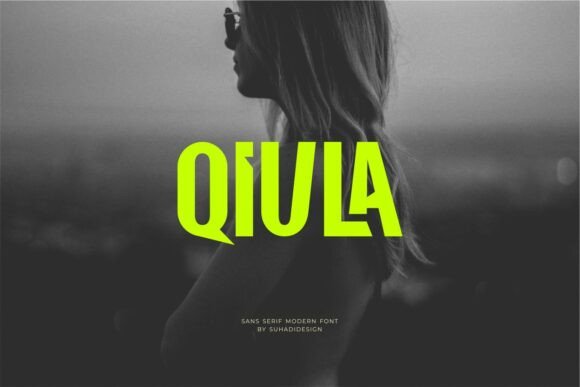 Qiula – A Bold Sans Serif Font for Digital Marketing