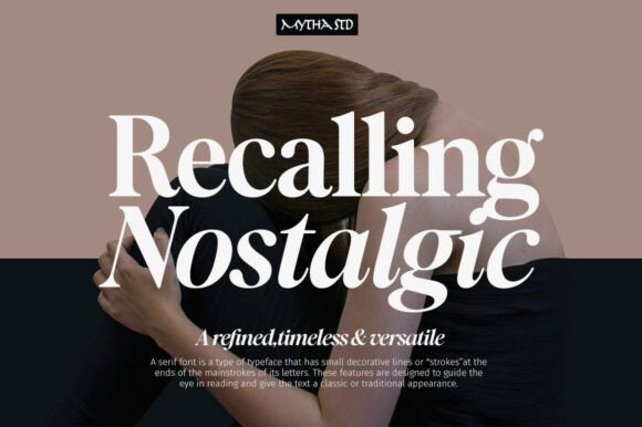 Recalling Nostalgic: A Serif Font with Timeless Appeal